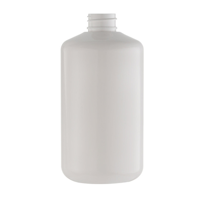 Γαλακτώδες άσπρο στρογγυλό πλαστικό υλικό/καλλυντικό συσκευάζοντας μπουκάλι της PET μπουκαλιών