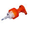 ISO14001 πορτοκαλιά Sanitizer χεριών κλειδαριών συστροφής αντλία αφρού για το σαπούνι πλυσίματος χεριών