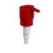 Κόκκινη κλειδαριά 24/410 βιδών πλαστική αντλία διανομέων μπουκαλιών για το σαπούνι πλυσίματος σώματος