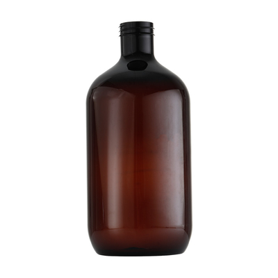 Καλλυντική τιμή εργοστασίων μπουκαλιών 500ml συσκευασίας χρώματος σοκολάτας υψηλή - ποιότητα